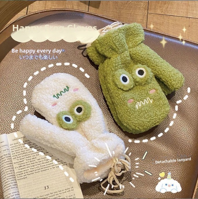Sarung Tangan Katak Kartun Hij - Wool Glove Lined ulasan dan harga