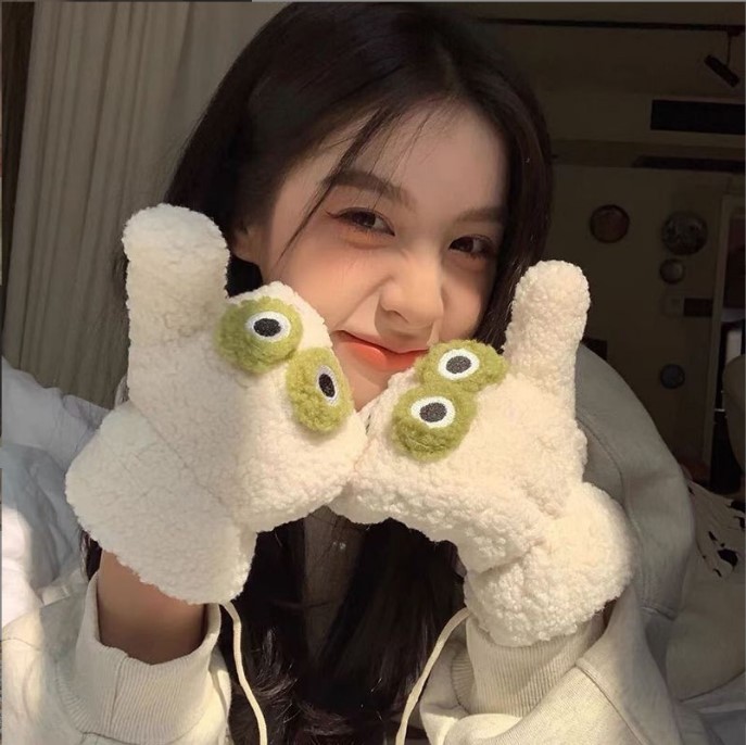 Sarung Tangan Katak Kartun Hij - Wool Glove Lined ulasan dan harga