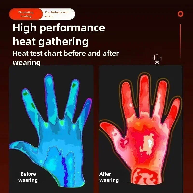 Sarung tangan pemanas, sarung  - Ski Glove Waterproof ulasan dan harga
